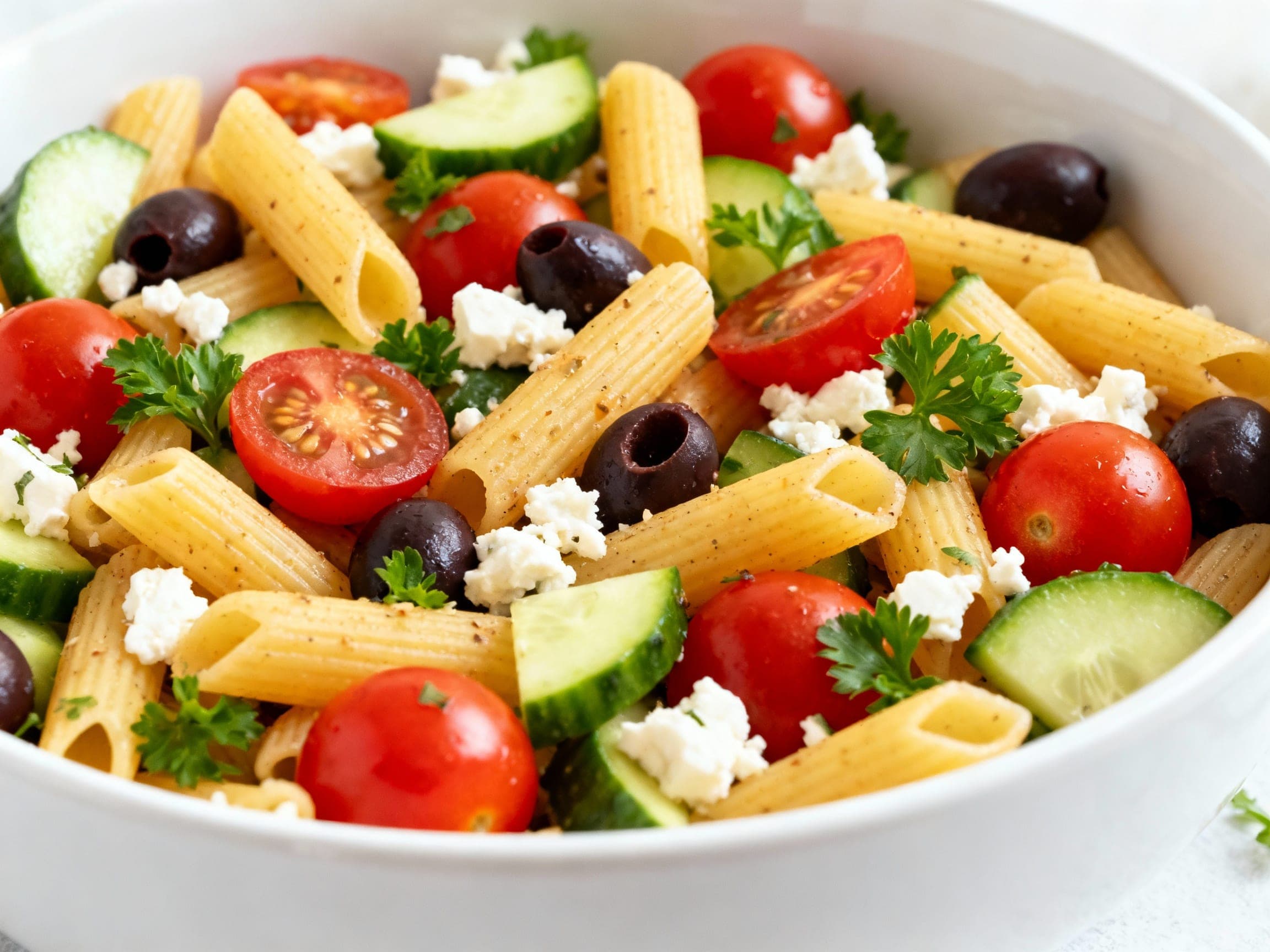 Savoring the Sun: Your Guide to a Healthier Mediterranean Pasta Salad