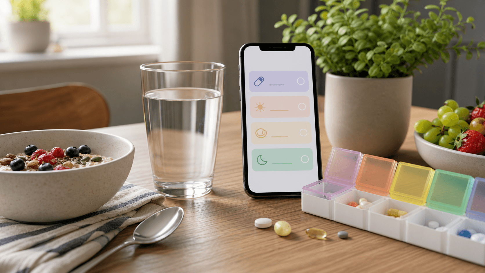 Pill Reminder App: Build a Safer Meal-Linked Routine