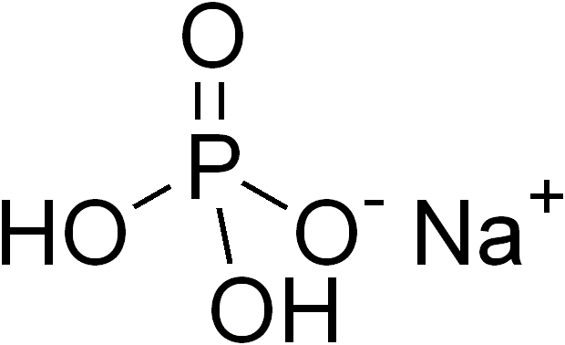 Monosodium phosphate structure