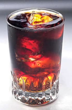 Caramel color in cola