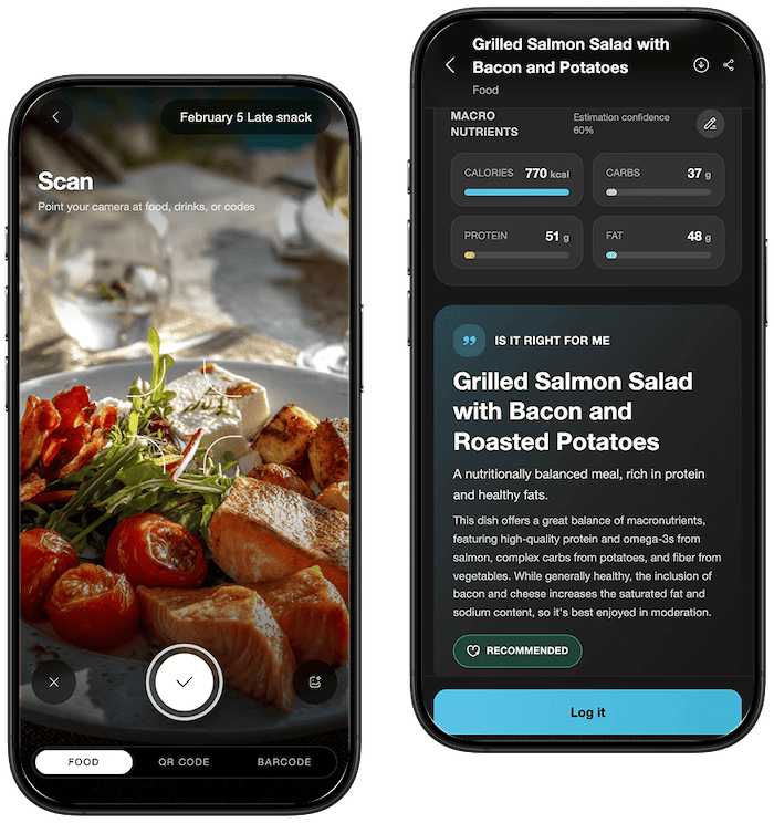 Eatibo scanning experience