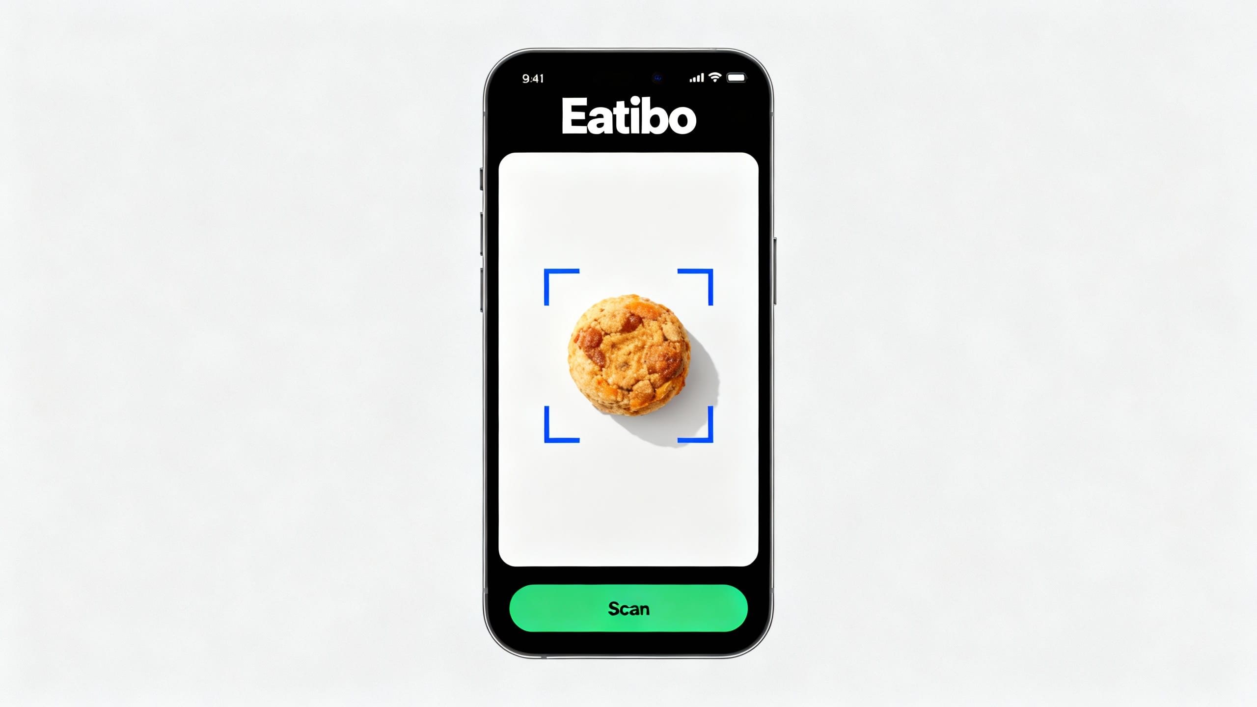 Eatibo app scanning food