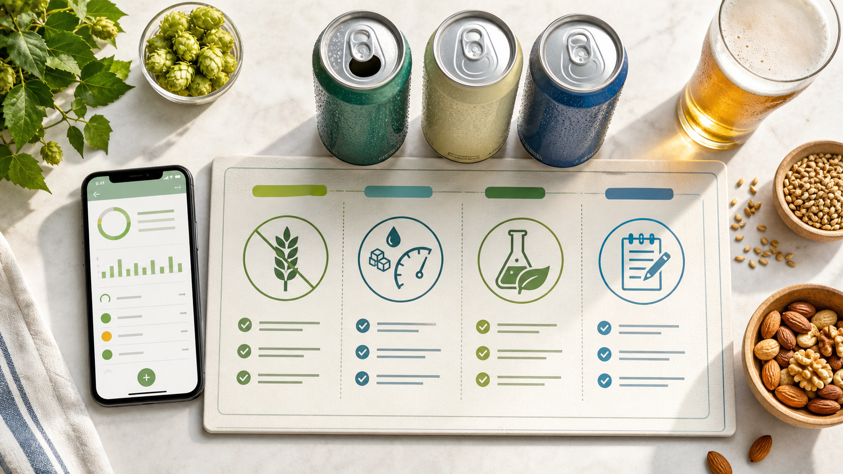 gluten-free beer scanning framework