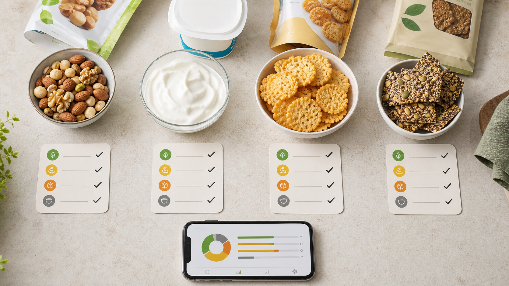 low-carb snack scan framework